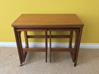 McIntosh triform coffee tables